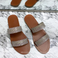 2020 wholesale new latest stylish outdoor summer flat  slippers sandals for women